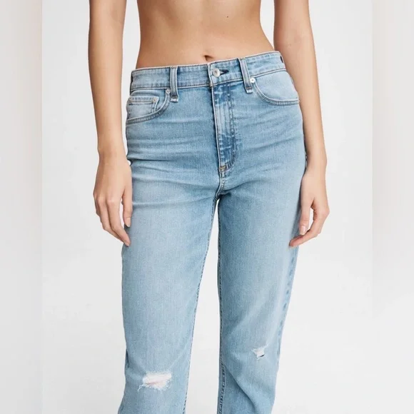 NWT Rag & Bone Nina High-Rise Cigarette Denim Jeans sz 31 - Picture 6 of 14